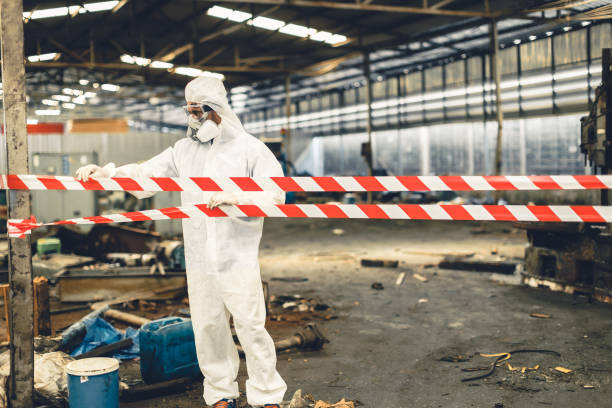 Professional Sewage Cleanup technician working in Oak Grove, SC